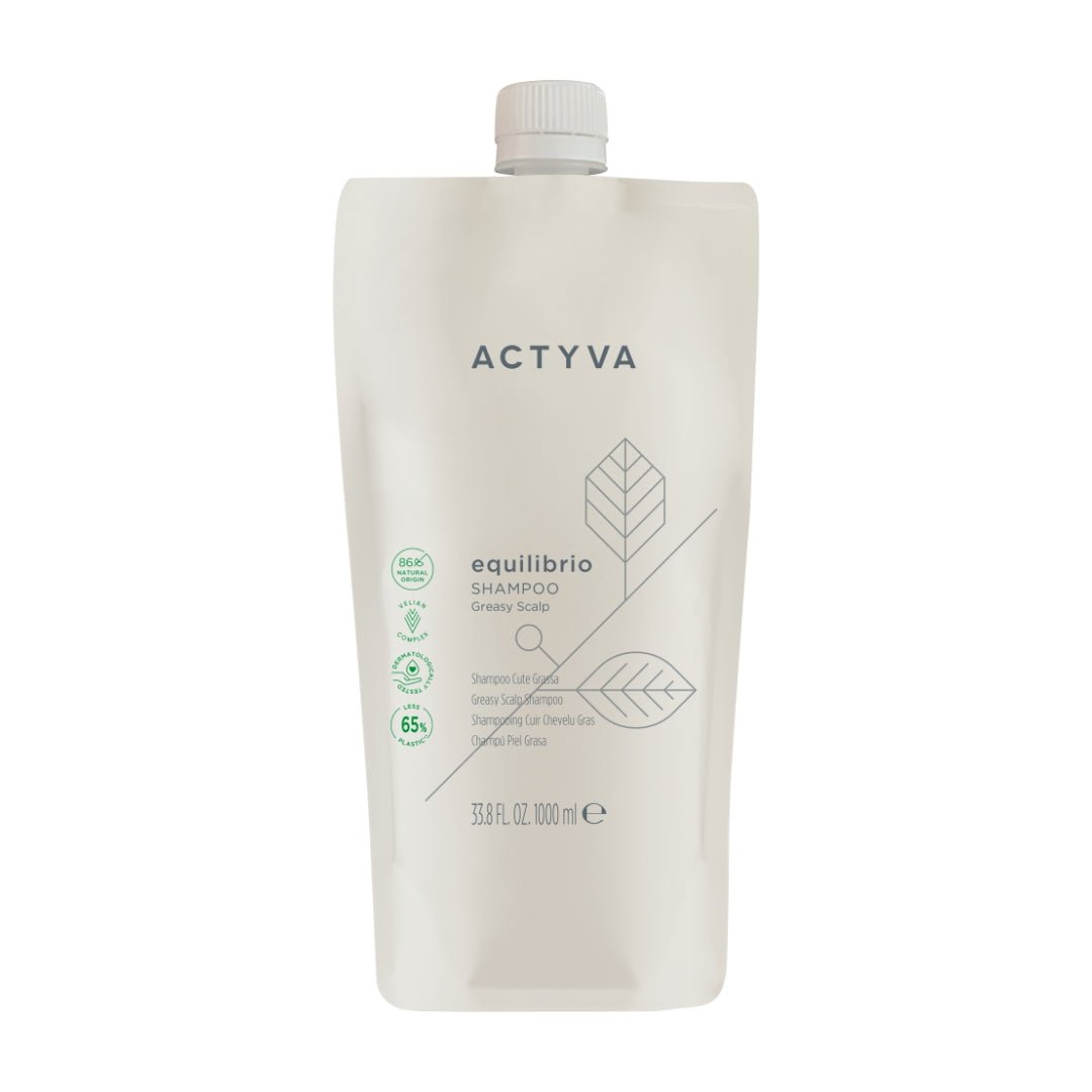 ACTYVA Equilibrio šampon za mastne lase REFILL BAG KEMON - Šamponi.si