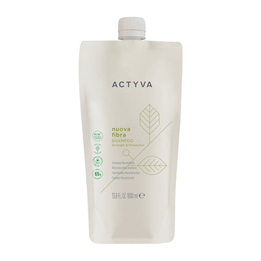 ACTYVA Nuova Fibra šampon za poškodovane lase REFILL BAG KEMON - Šamponi.si