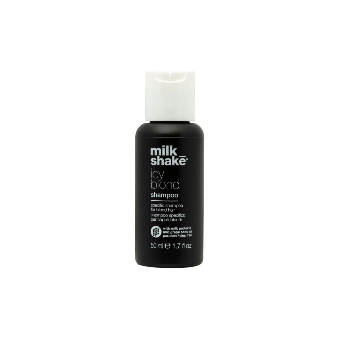 ICY BLOND barvni šampon za BLOND lase MILK_SHAKE - Šamponi.si