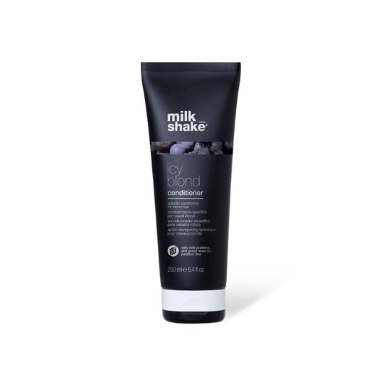 ICY BLOND črn barvni balzam za BLOND lase MILK_SHAKE - Šamponi.si