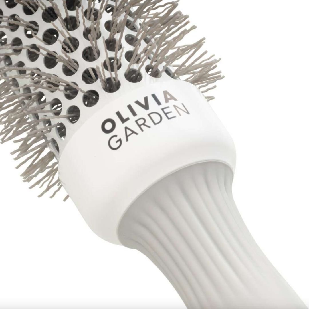 OLIVIA GARDEN Expert Blowout Speed White krtača 35 mm - Šamponi.si