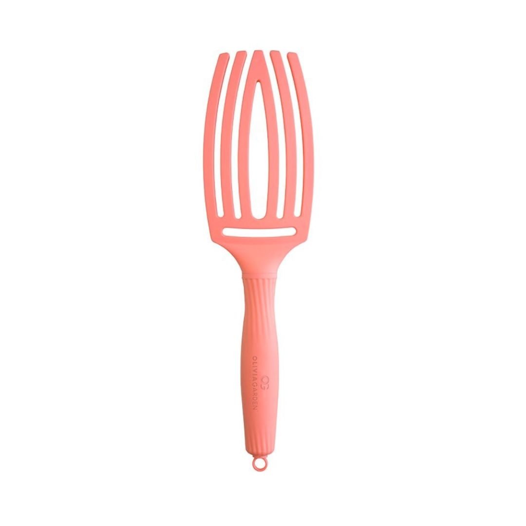 OLIVIA GARDEN krtača za lase - Radiant Peach, srednja - Šamponi.si