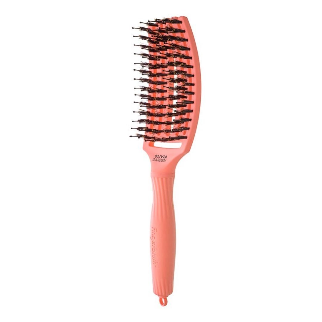 OLIVIA GARDEN krtača za lase - Radiant Peach, srednja - Šamponi.si