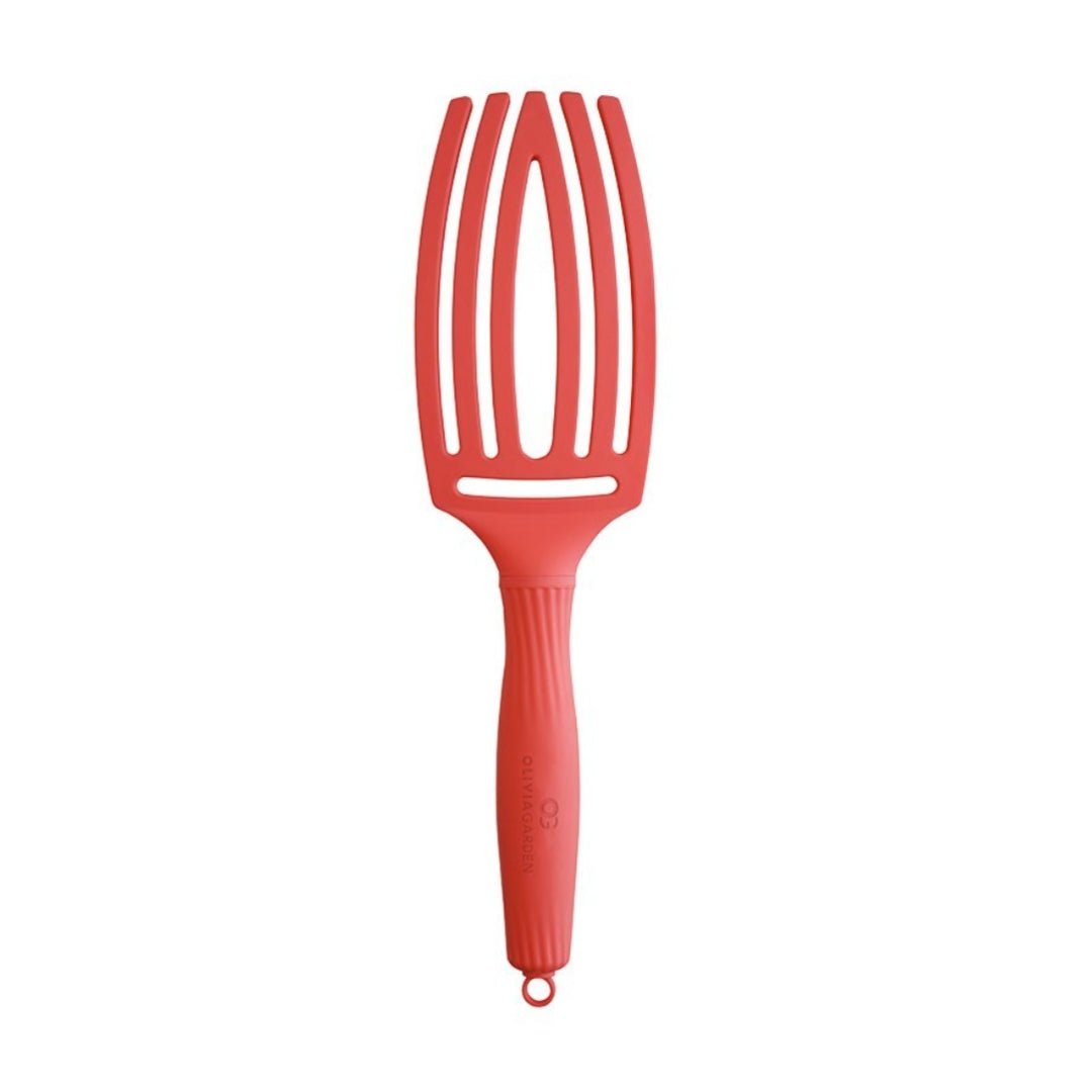 OLIVIA GARDEN krtača za lase - Red Confidence, srednja - Šamponi.si