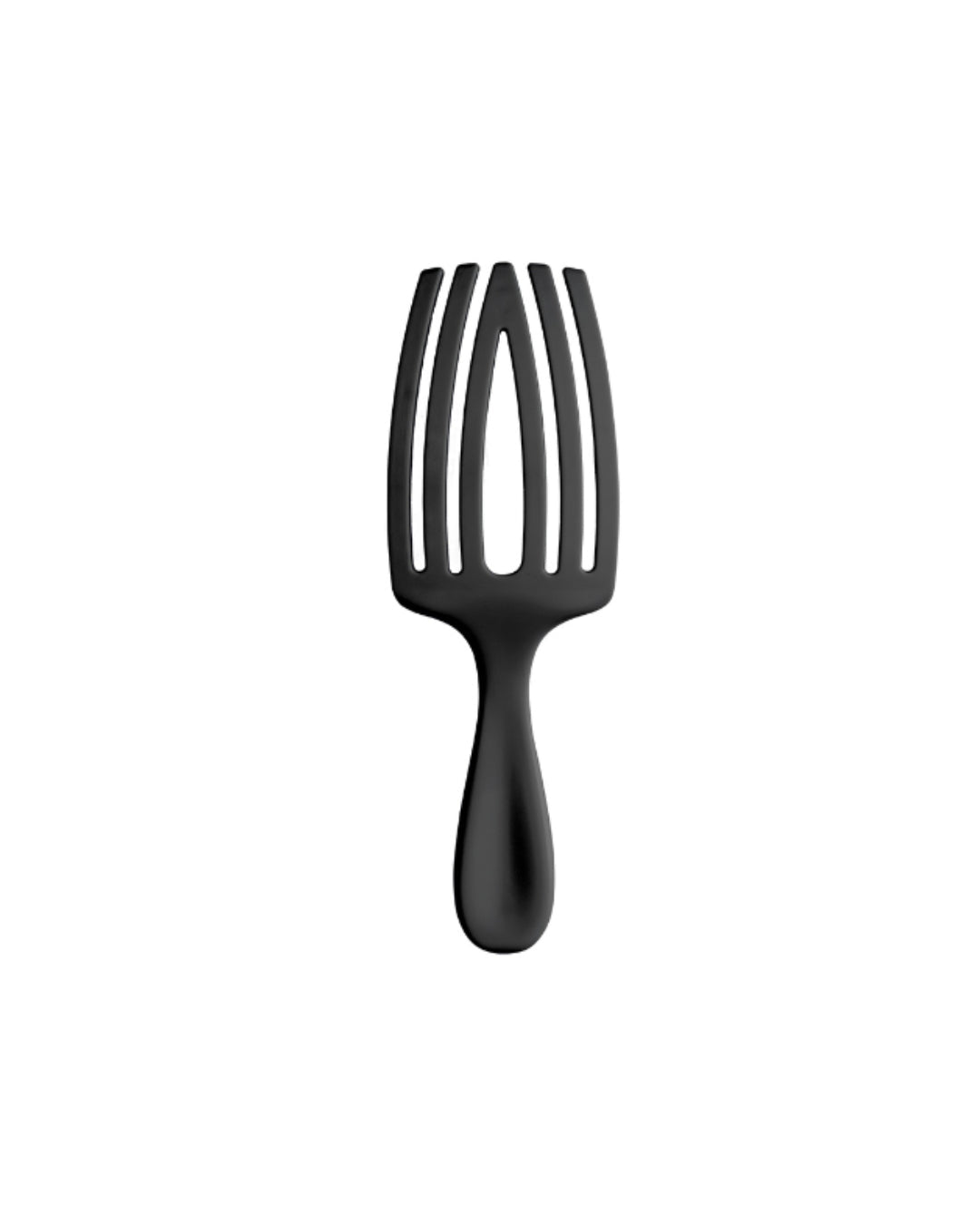 OLIVIA GARDEN otroška / potovalna krtača za lase Fingerbrush - Črna - Šamponi.si