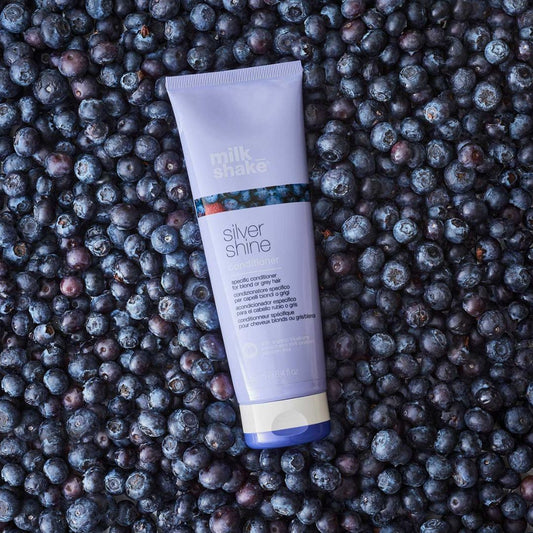 SILVER SHINE barvni balzam za BLOND ALI SIVE lase MILK_SHAKE - Šamponi.si