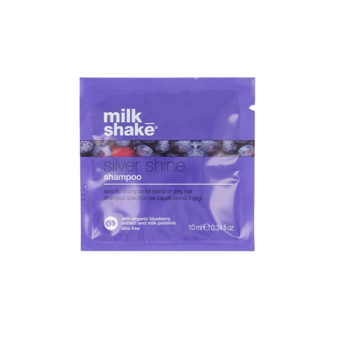 SILVER SHINE barvni šampon za BLOND ALI SIVE lase MILK_SHAKE - Šamponi.si