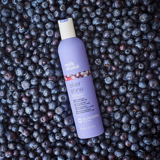 SILVER SHINE barvni šampon za BLOND ALI SIVE lase MILK_SHAKE - Šamponi.si