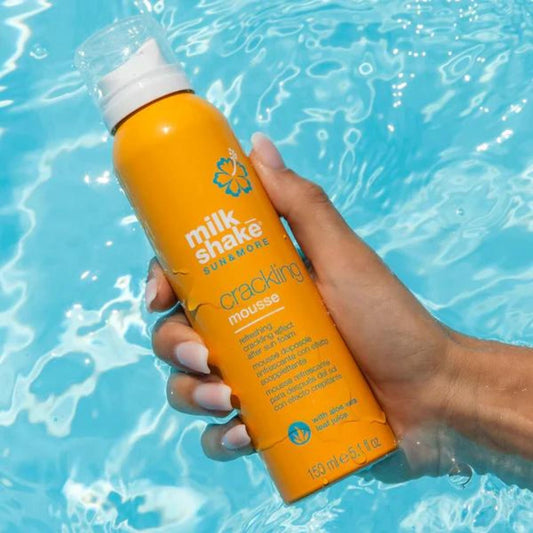 SUN&MORE After Sun Crackling Mousse svežilna prasketajoča pena za po sončenju MILK_SHAKE - Šamponi.si