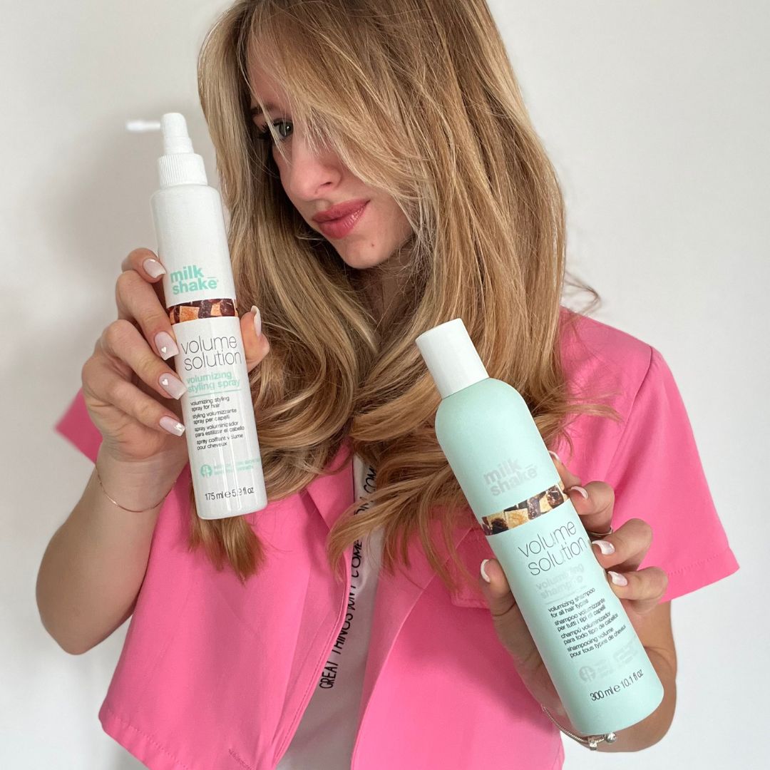 VOLUME SOLUTION Volumizing balzam za lase MILK_SHAKE - Šamponi.si