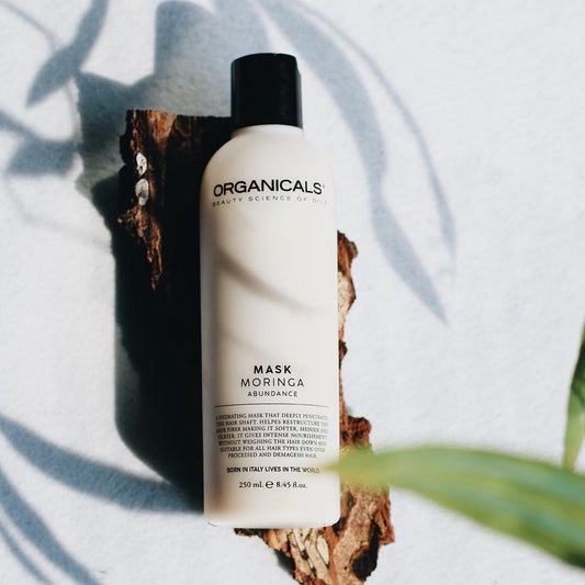 ABUNDANCE Moringa maska za poškodovane lase ORGANICALS - Šamponi.si