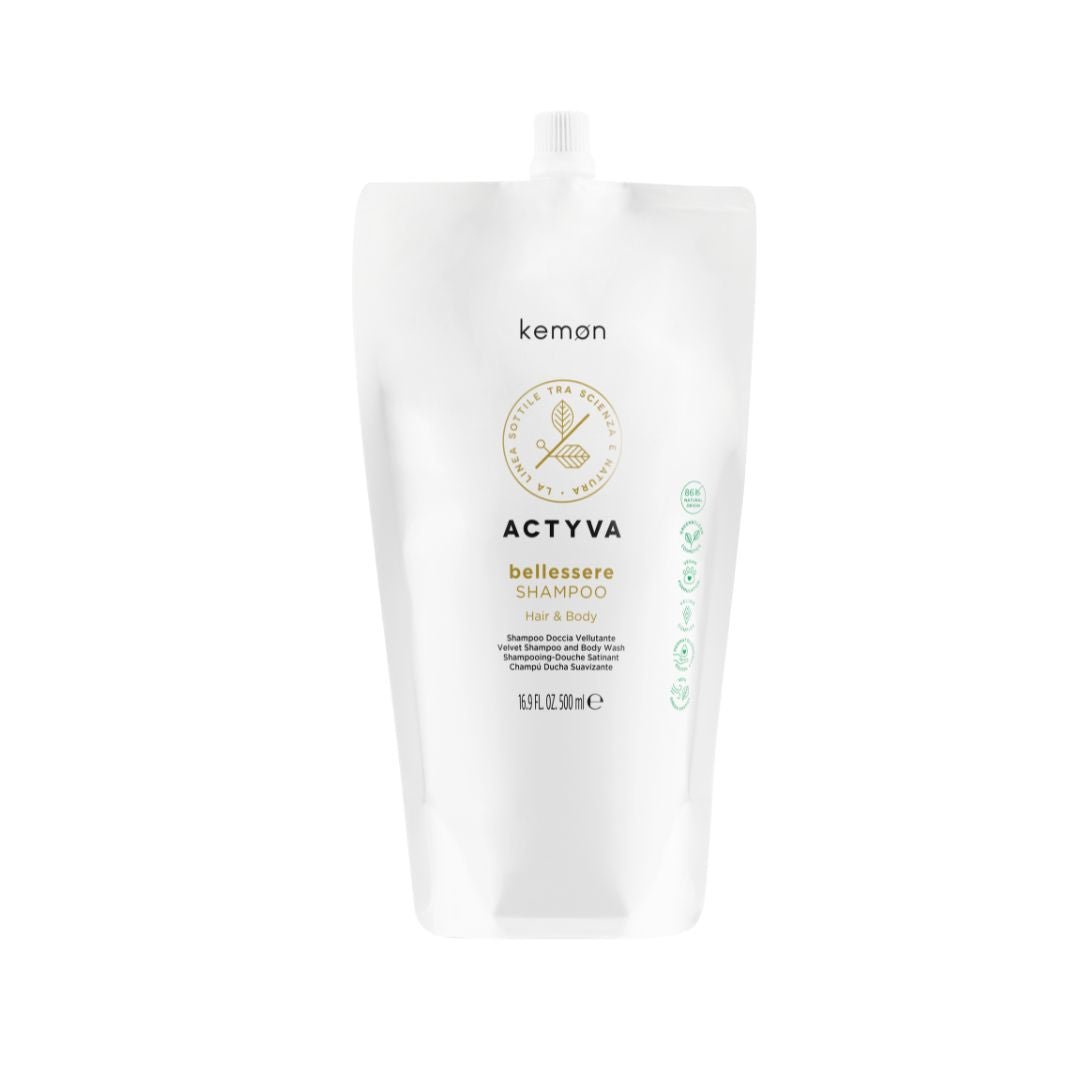 ACTYVA Bellessere šampon za lase in telo REFILL BAG KEMON - Šamponi.si