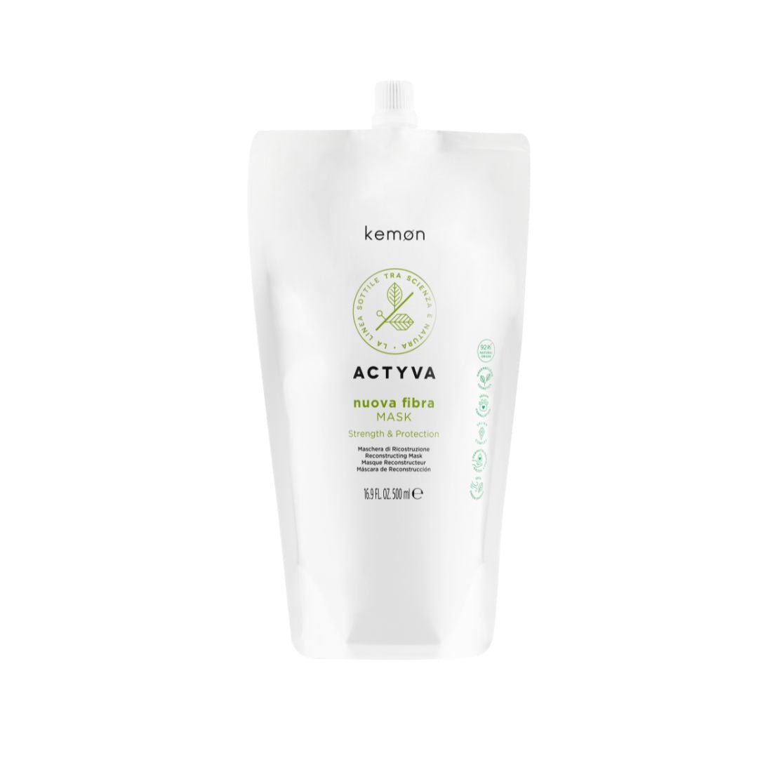ACTYVA Nuova Fibra maska za poškodovane lase REFILL BAG KEMON - Šamponi.si