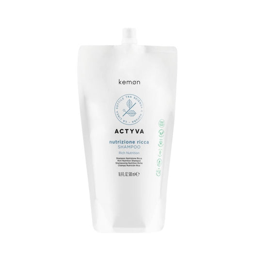 ACTYVA Nutrizione Ricca šampon za zelo suhe lase REFILL BAG KEMON - Šamponi.si
