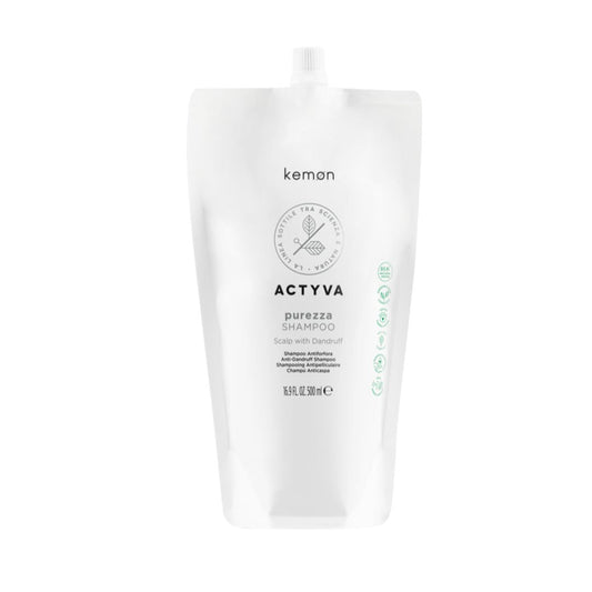 ACTYVA Purezza šampon proti prhljaju REFILL BAG KEMON - Šamponi.si