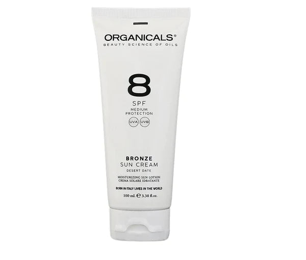 BRONZE sončna krema Desert Date SPF 8 ORGANICALS - Šamponi.si