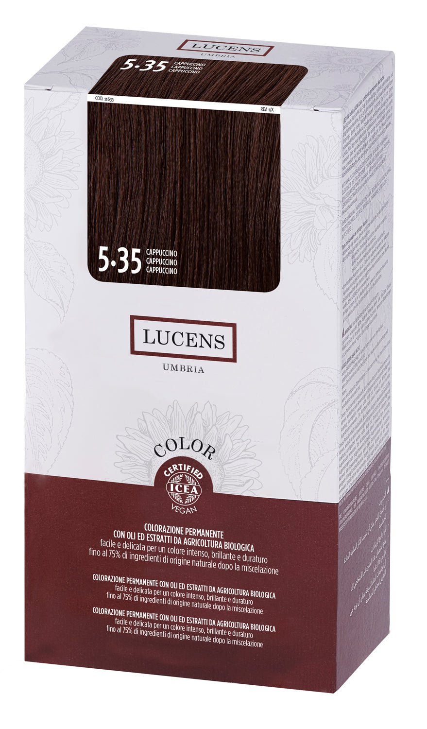 COLOR KIT barva za lase več odtenkov LUCENS - Šamponi.si
