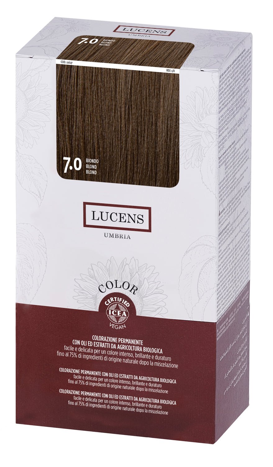 COLOR KIT barva za lase več odtenkov LUCENS - Šamponi.si