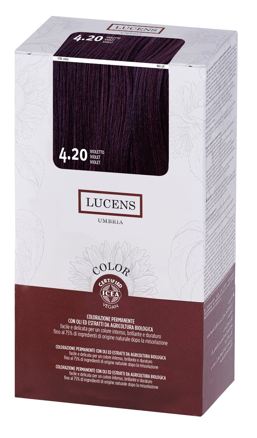 COLOR KIT barva za lase več odtenkov LUCENS - Šamponi.si