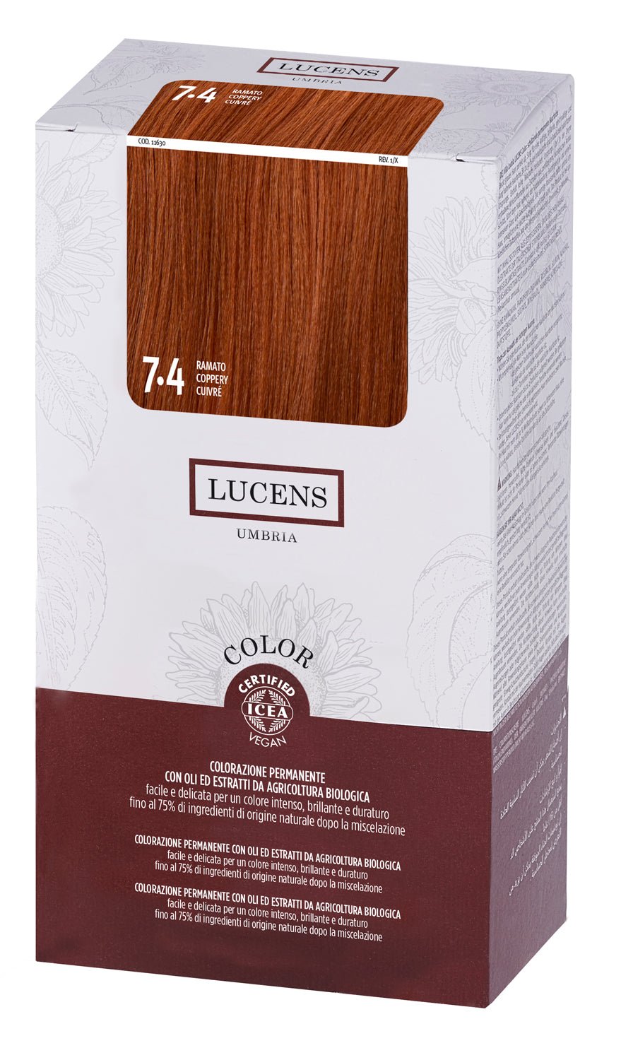 COLOR KIT barva za lase več odtenkov LUCENS - Šamponi.si