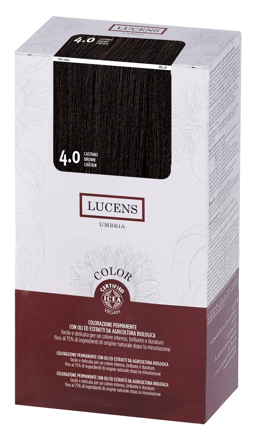 COLOR KIT barva za lase več odtenkov LUCENS - Šamponi.si