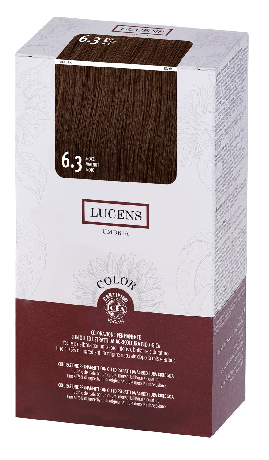 COLOR KIT barva za lase več odtenkov LUCENS - Šamponi.si