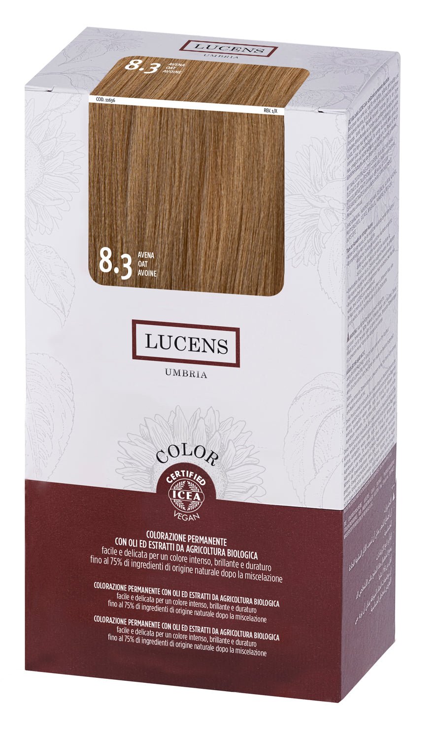 COLOR KIT barva za lase več odtenkov LUCENS - Šamponi.si
