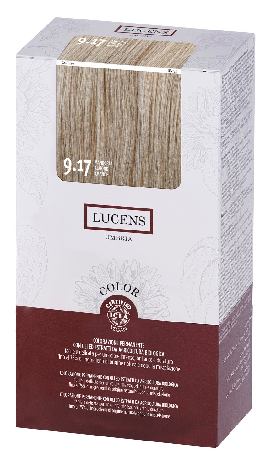 COLOR KIT barva za lase več odtenkov LUCENS - Šamponi.si