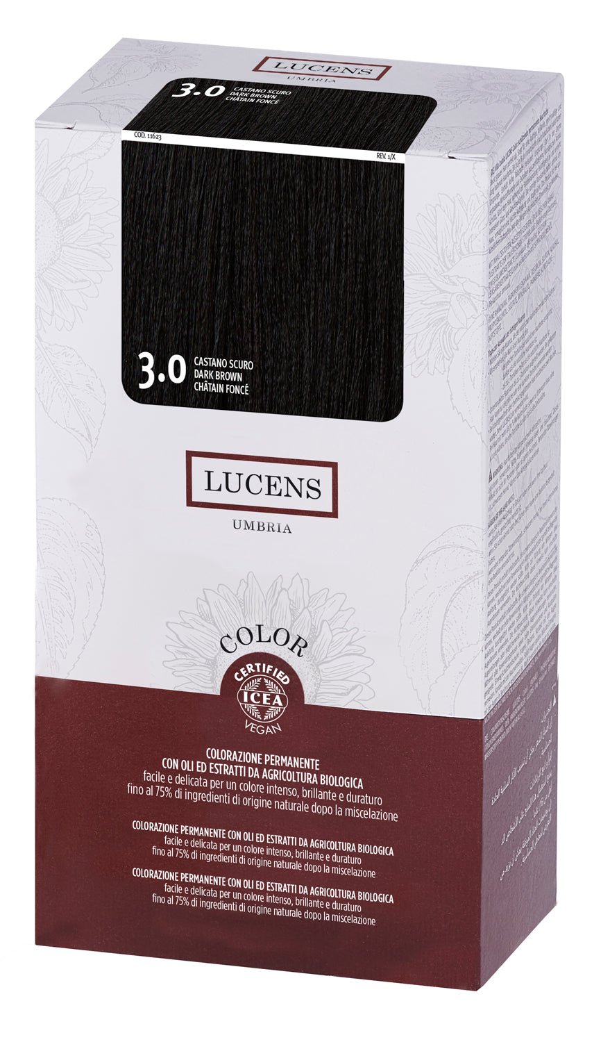 COLOR KIT barva za lase več odtenkov LUCENS - Šamponi.si