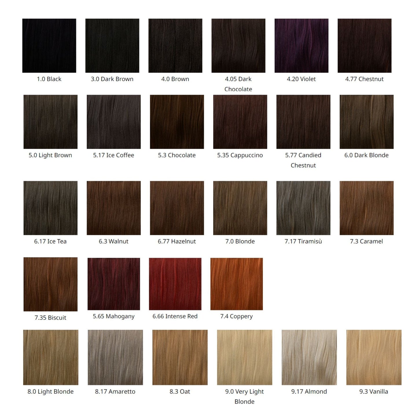 COLOR KIT barva za lase več odtenkov LUCENS - Šamponi.si