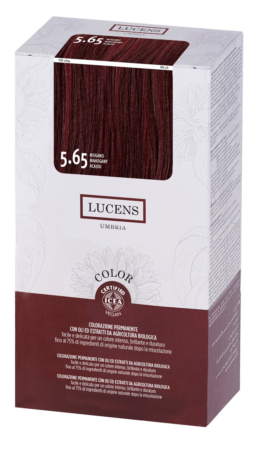 COLOR KIT barva za lase več odtenkov LUCENS - Šamponi.si