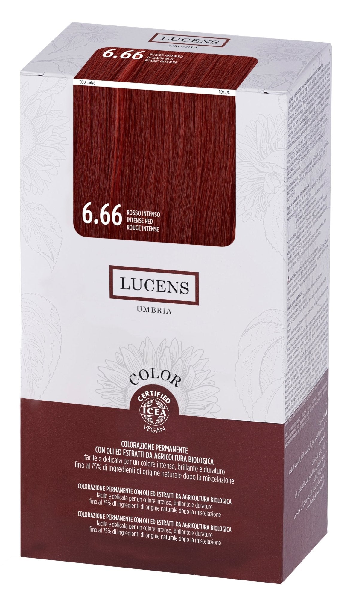COLOR KIT barva za lase več odtenkov LUCENS - Šamponi.si