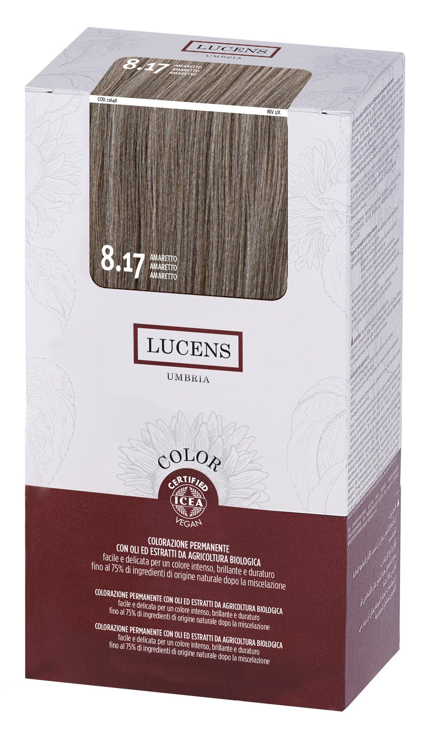 COLOR KIT barva za lase več odtenkov LUCENS - Šamponi.si