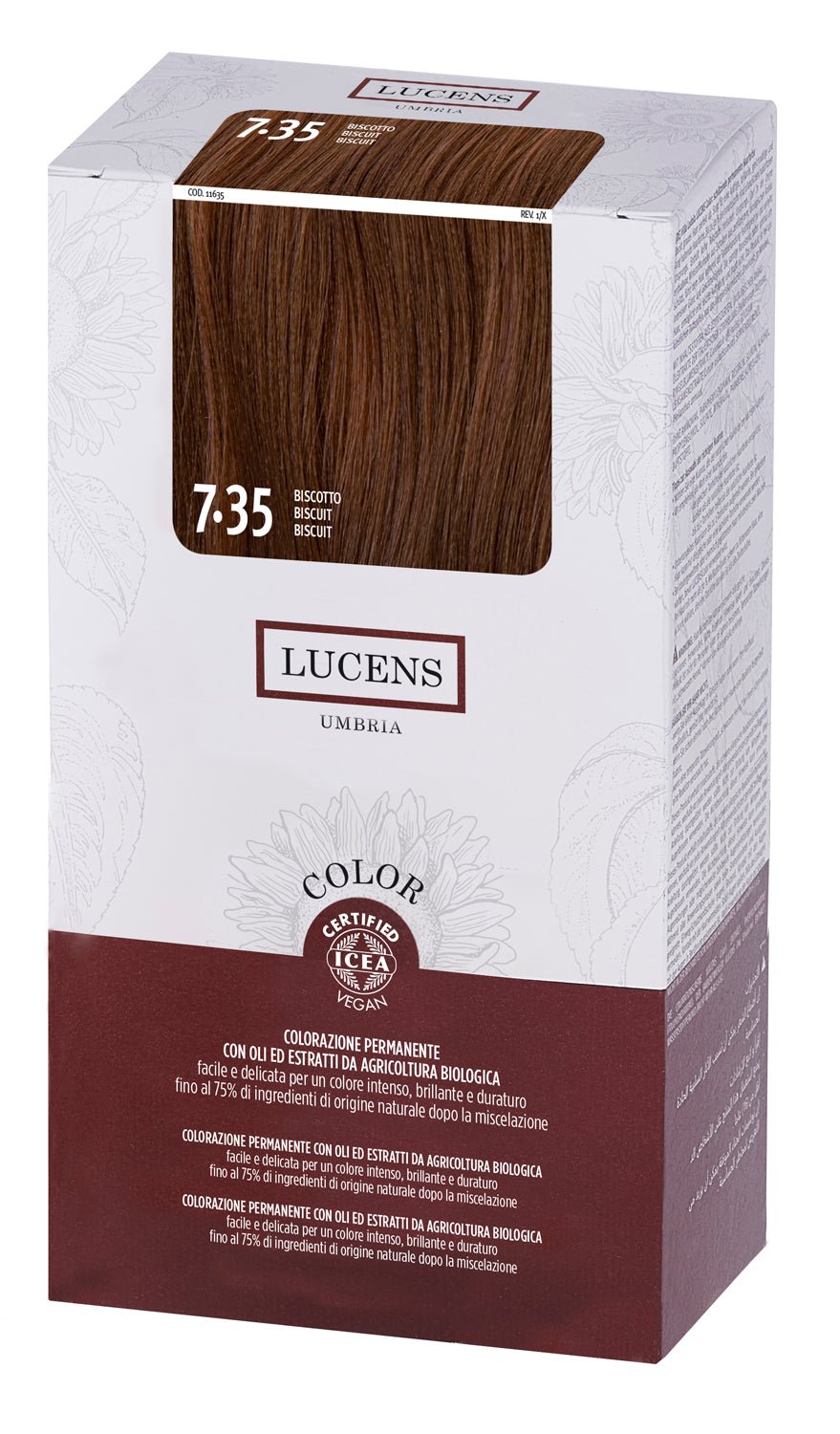 COLOR KIT barva za lase več odtenkov LUCENS - Šamponi.si