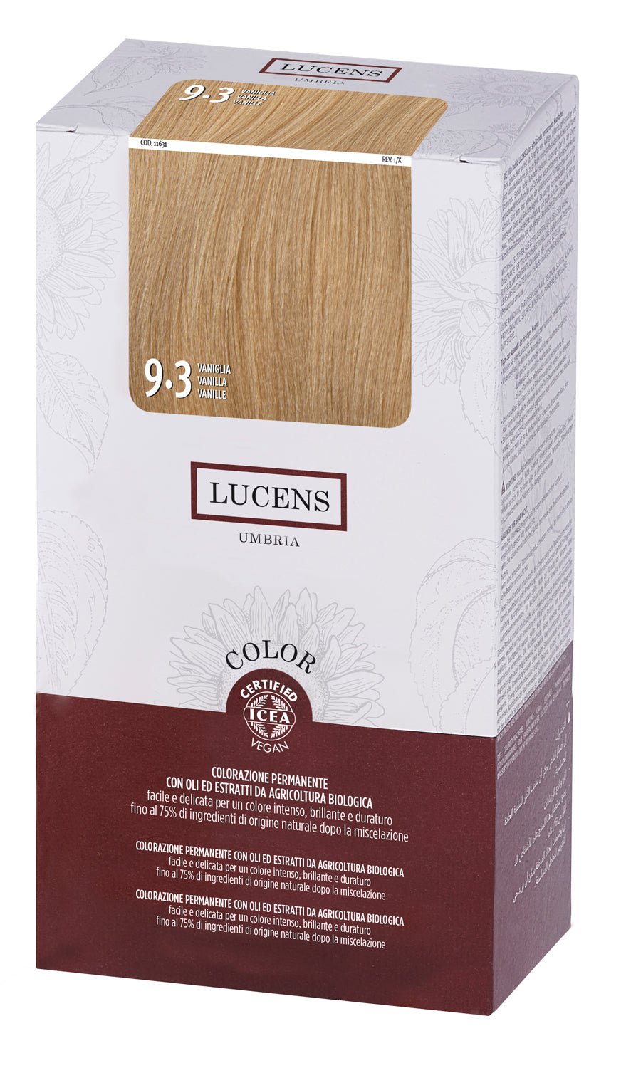 COLOR KIT barva za lase več odtenkov LUCENS - Šamponi.si