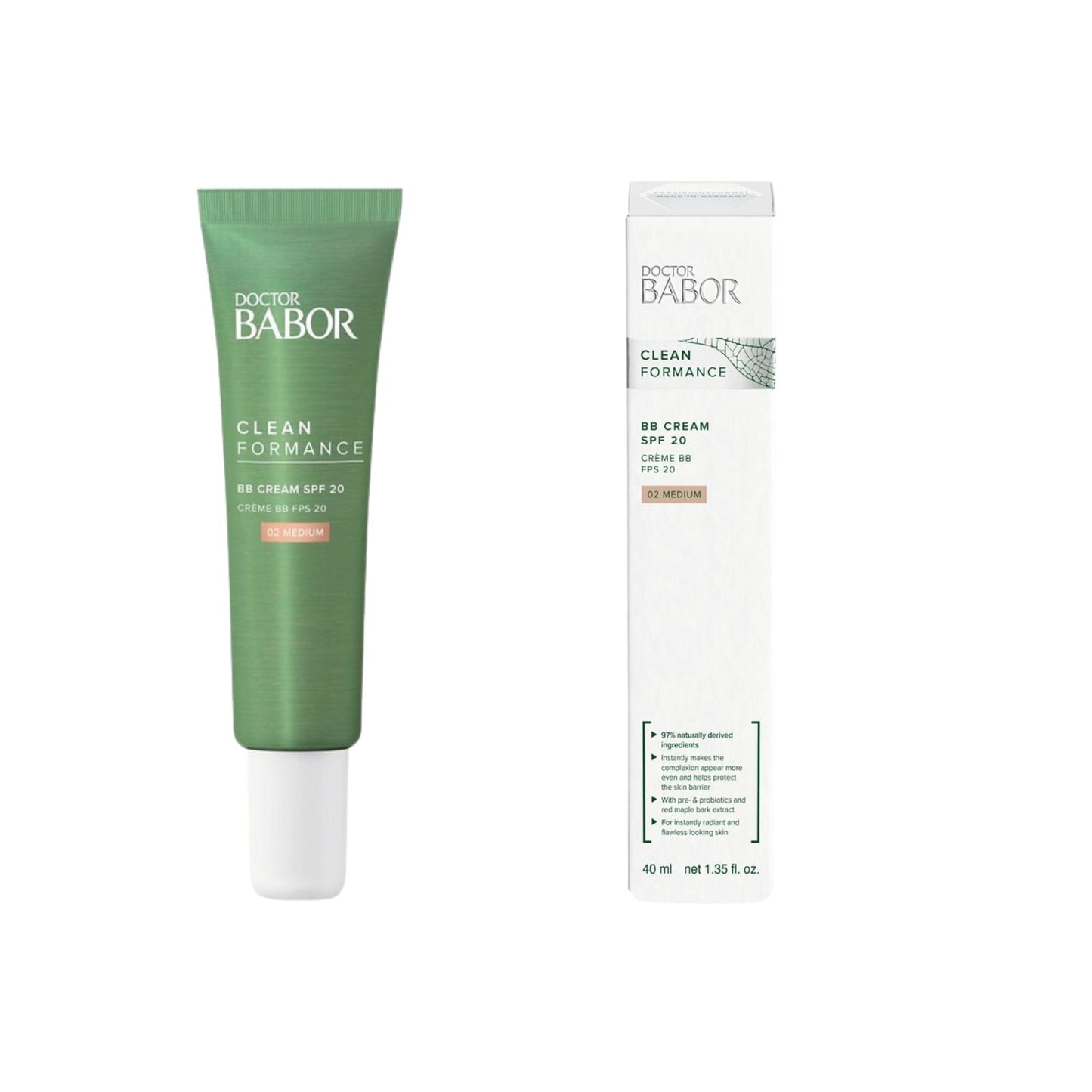 DR BABOR CLEANFORMANCE BB krema MEDIUM za obraz SPF20 BABOR - Šamponi.si