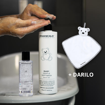 Popolna nega za vašega dojenčka - šampon za telo in olje za telo ORGANICALS BABY BUNDLE