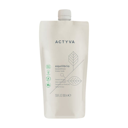 ACTYVA Equilibrio šampon za mastne lase REFILL BAG KEMON - Šamponi.si