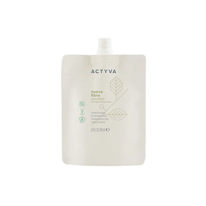 ACTYVA Nuova Fibra šampon za poškodovane lase REFILL BAG KEMON - Šamponi.si