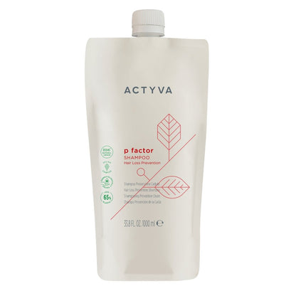 ACTYVA P Factor šampon za hitrejšo rast las in proti izpadanju las REFILL BAG KEMON - Šamponi.si