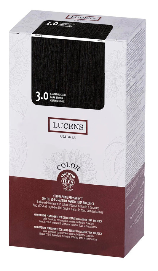 COLOR KIT barva za lase LUCENS 3.0 Temno rjava/Dark Brown - Šamponi.si