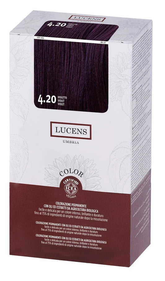 COLOR KIT barva za lase LUCENS 4.20 Vijola/Violet - Šamponi.si