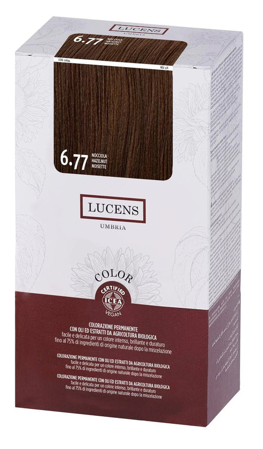 COLOR KIT barva za lase LUCENS 6.77 Lešnik/Hazelnut - Šamponi.si