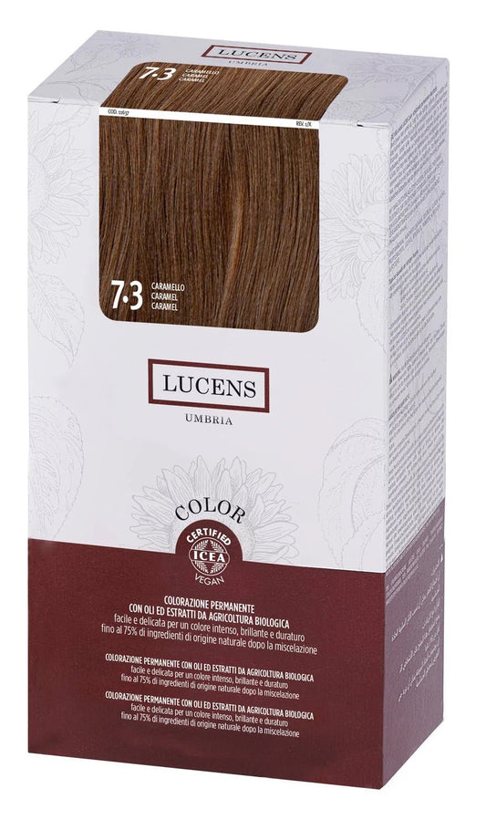 COLOR KIT barva za lase LUCENS 7.3 Karamela/Caramel - Šamponi.si