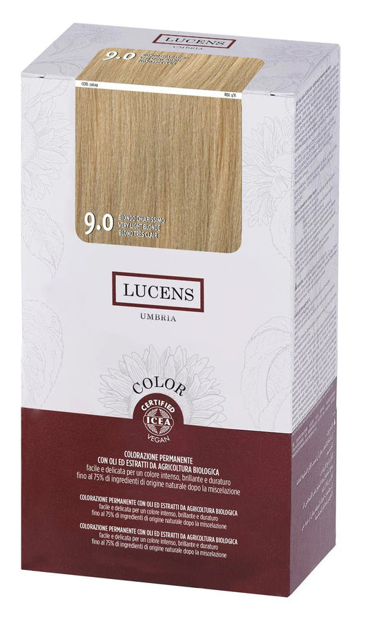 COLOR KIT barva za lase LUCENS 9.0 Zelo svetla blond/Very light blonde - Šamponi.si