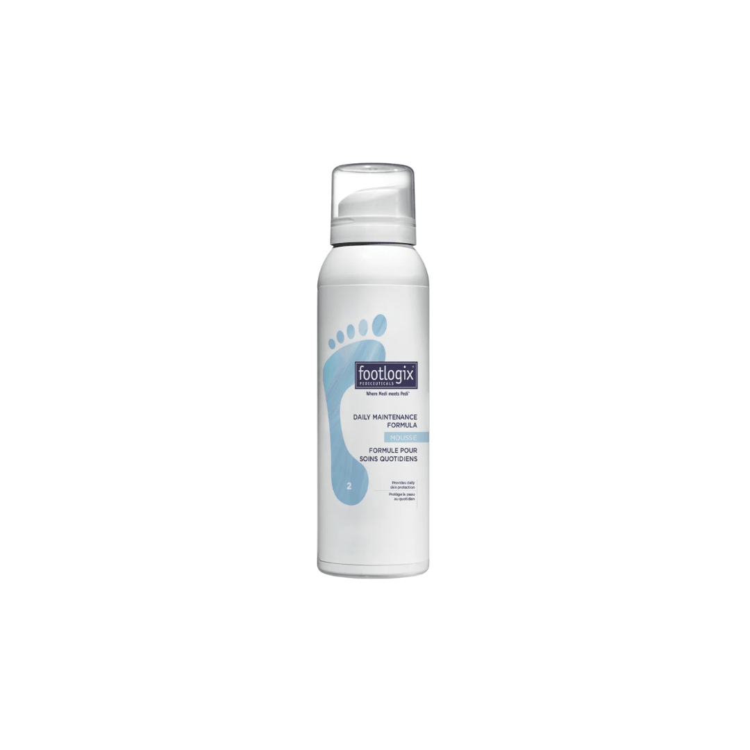FOOTLOGIX DAILY MAINTENANCE FORMULA MOUSSE za dnevno ohranitev lepih stopal - Šamponi.si