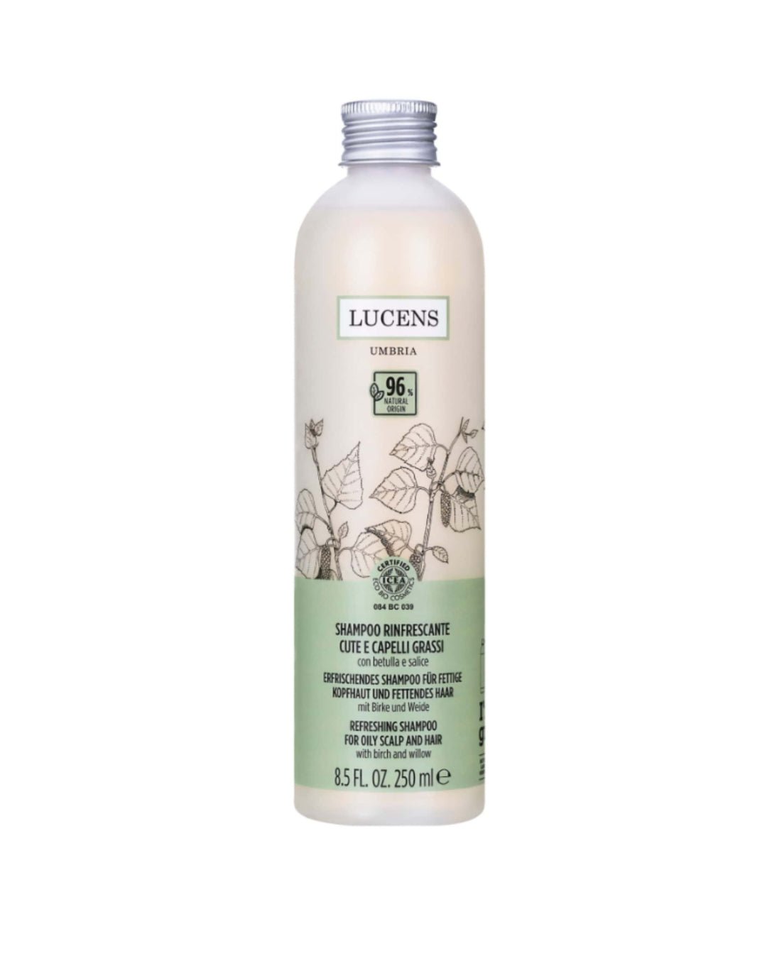 LUCENS šampon za mastne lase 250 ml Rinfrescante - Šamponi.si