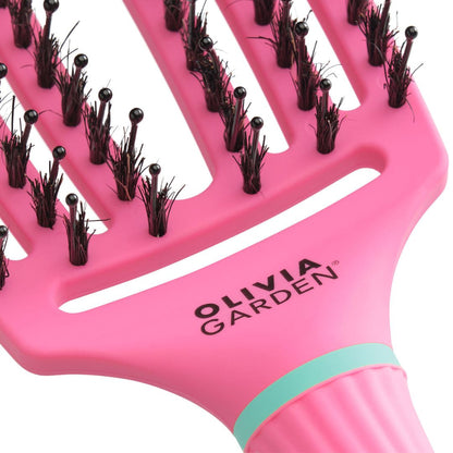 OLIVIA GARDEN Finger Brush krtača za lase - Inner Child kolekcija, srednja - Šamponi.si