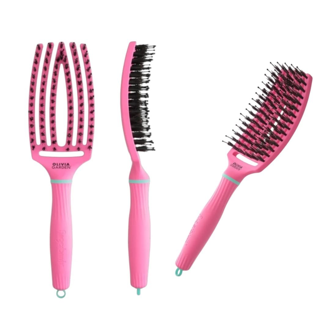OLIVIA GARDEN Finger Brush krtača za lase - Inner Child kolekcija, srednja - Šamponi.si