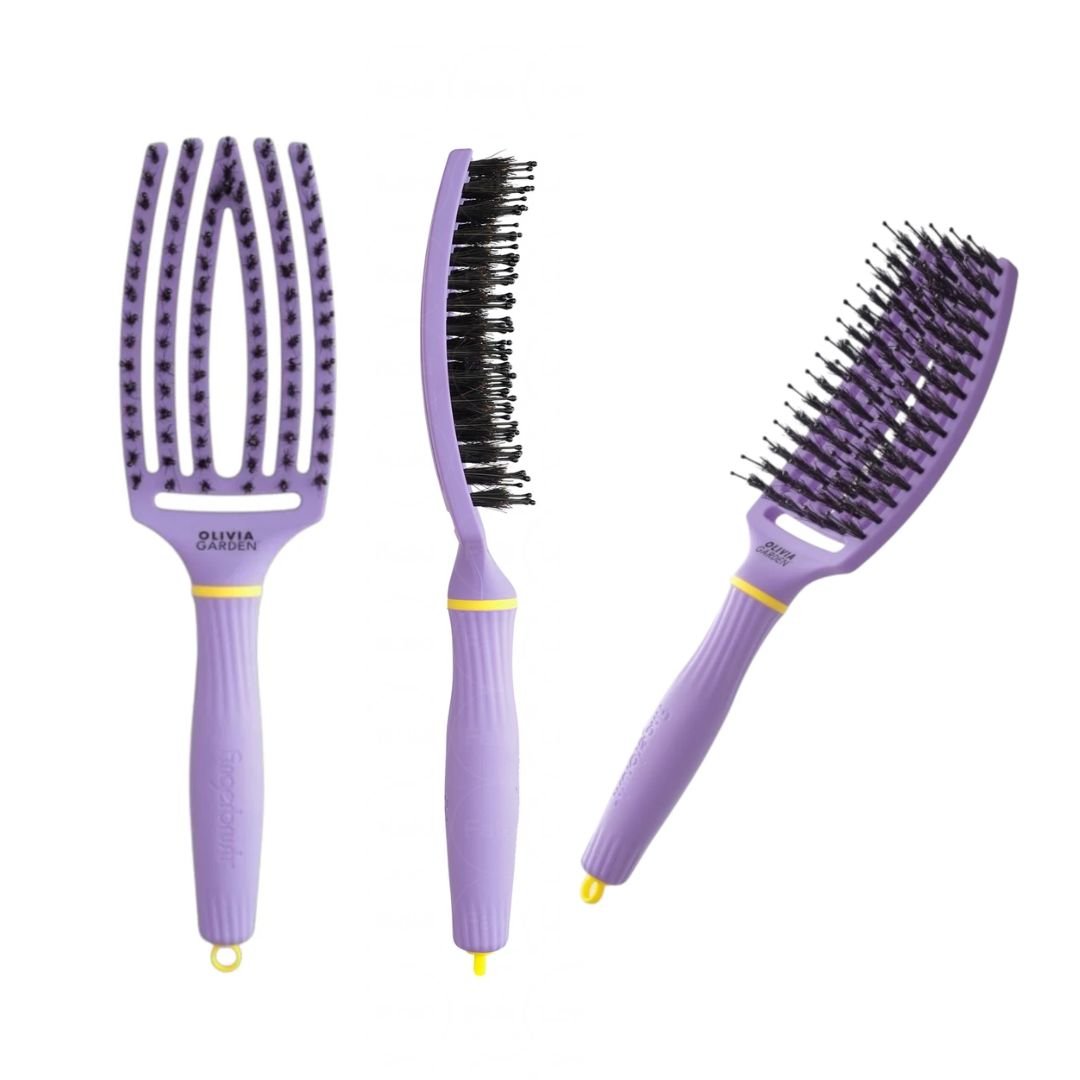 OLIVIA GARDEN Finger Brush krtača za lase - Inner Child kolekcija, srednja - Šamponi.si